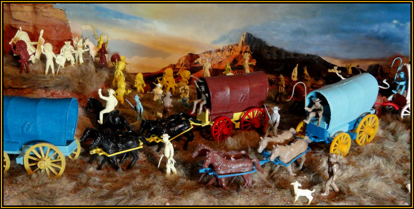 Marx Wagon Train